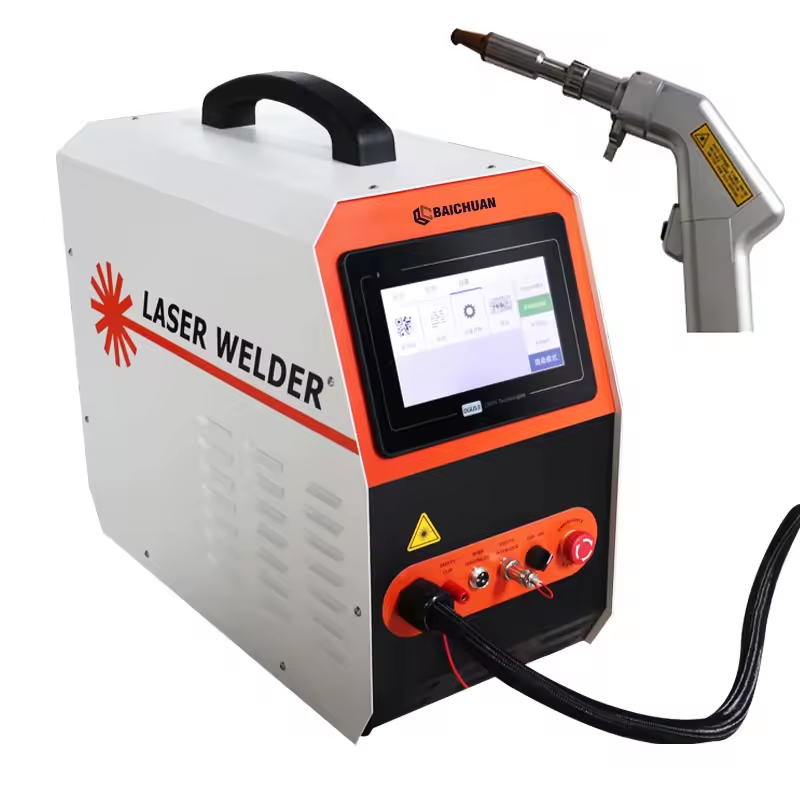 Máquina de Solda Laser Portátil Multiprocesso 150A Proteção Térmica + Mascara de proteção