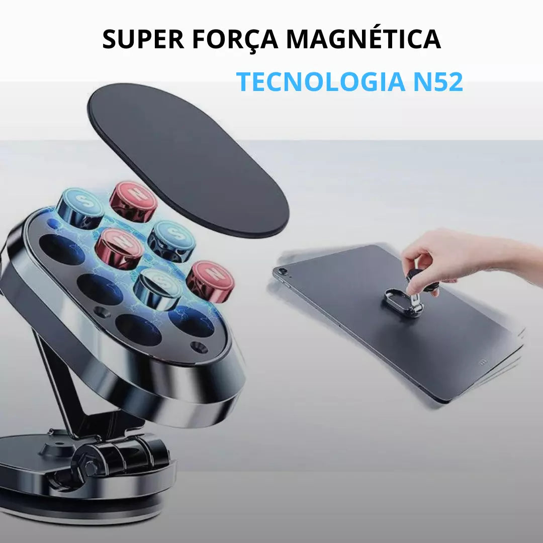 MagFix Premium: Suporte Magnético Veicular - PAGUE 1 LEVE 2 +  + Fone Bluetooth